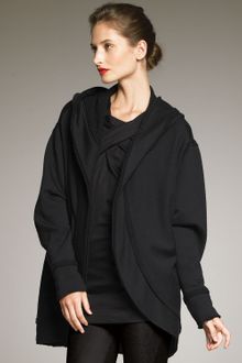 Donna Karan New York Wool Fleece Cozy Jacket - Lyst