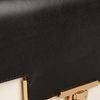 Lanvin Leather Shoulder Bag in Black (white) - Lyst