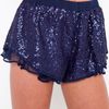 Nasty Gal Ariel Sequin Shorts in Blue (navy) - Lyst