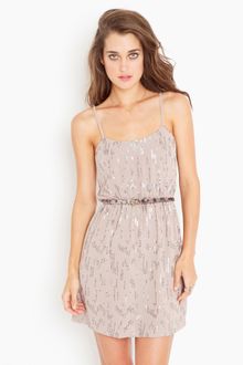 Nasty Gal Scattered Sequin Dress - Lyst