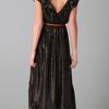 Odylyne Hummingbird Dress in Gold - Lyst