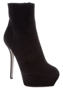 Sergio Rossi Platform Bootie - Lyst