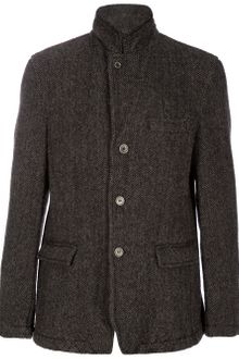 Comme Des Garçons Tweed Jacket - Lyst