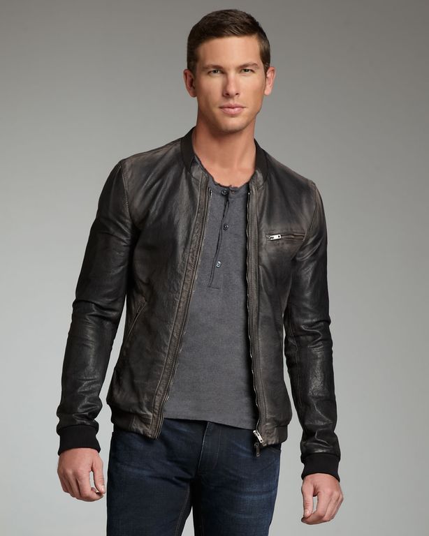 Clothes S Dolce And Gabbana Leather Jacket Men