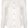 Jo No Fui Silk Shirt in White - Lyst