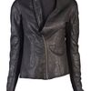 Rick Owens Leather Jacket in Black - Lyst