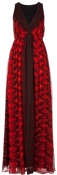 Tibi Printed Dress - Lyst
