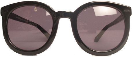 Karen Walker Super Duper Strength Sunglasses in Black - Lyst
