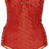 Babajaan Lari Ocean Bandeau Swimsuit in Red (ocean) - Lyst