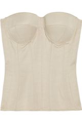 Bottega Veneta Cotton and Linen-blend Corset