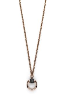 Gucci Horsebit Pendant Necklace - Lyst