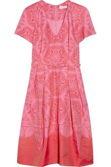 Jonathan Saunders Alexandra Cotton and Silk-blend Dress - Lyst