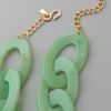 Kenneth Jay Lane Jade Link Necklace in Green - Lyst