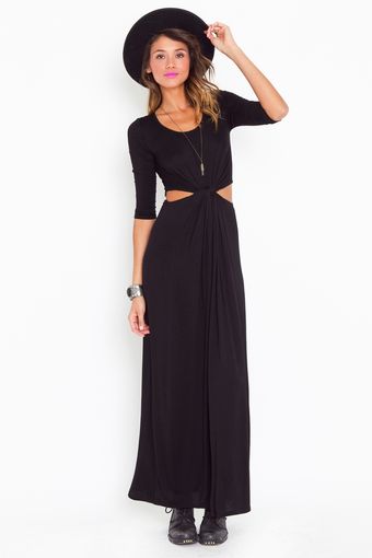 Nasty Gal Twisted Maxi Dress - Lyst