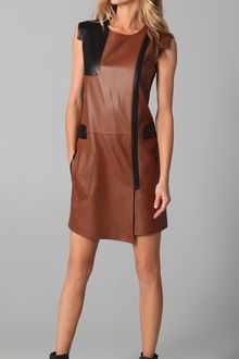 Rag & Bone Valencia Leather Dress - Lyst