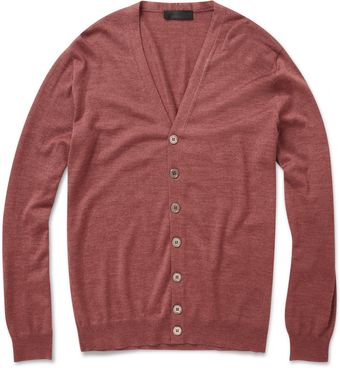 Alexander McQueen Wool-blend Cardigan - Lyst