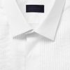 Lanvin Pleated Bibfront Tuxedo Shirt in White for Men - Lyst