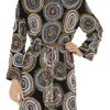 Marchesa Beaded Silk Dress in Multicolor (black) - Lyst