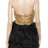 Rare Opulence Sequined And Ruffled Tulle Dress in Gold - Lyst