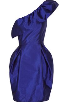 Sara Berman Ruffle One-Shoulder Dress - Lyst