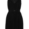 Willow Gathered SilkBlend Tulle Dress in Black - Lyst