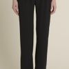 Adam Lippes WideLeg Pleated Pants in Black - Lyst