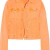 Christopher Kane Neon StretchDenim Jacket in Blue (denim) - Lyst