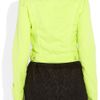 Christopher Kane Neon StretchDenim Jacket in Blue (denim) - Lyst