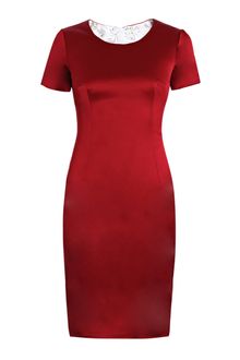 D&G Satin Dress - Lyst