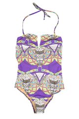 Mara Hoffman Totem V-wire One Piece