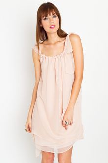 Nasty Gal Petal Chiffon Dress - Lyst