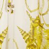 Roberto Cavalli Printed SilkChiffon And Crochet Dress in Yellow - Lyst