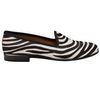 Del Toro Shoes Zebra Loafer in Black (zebra) - Lyst