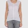 Jil Sander Sleeveless Tshirt in Beige - Lyst