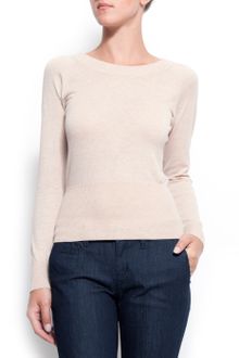 Mango Knit Sweater - Lyst