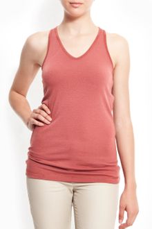 Mango V-neck Top - Lyst