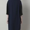 Roksanda Ilincic Woolcrepe Swing Coat in Blue (black navy) - Lyst
