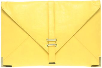 ASOS Collection Asos Slot Through Portfolio Clutch - Lyst