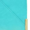 Asos Collection Asos Slot Through Portfolio Clutch in Blue (turquoise) - Lyst