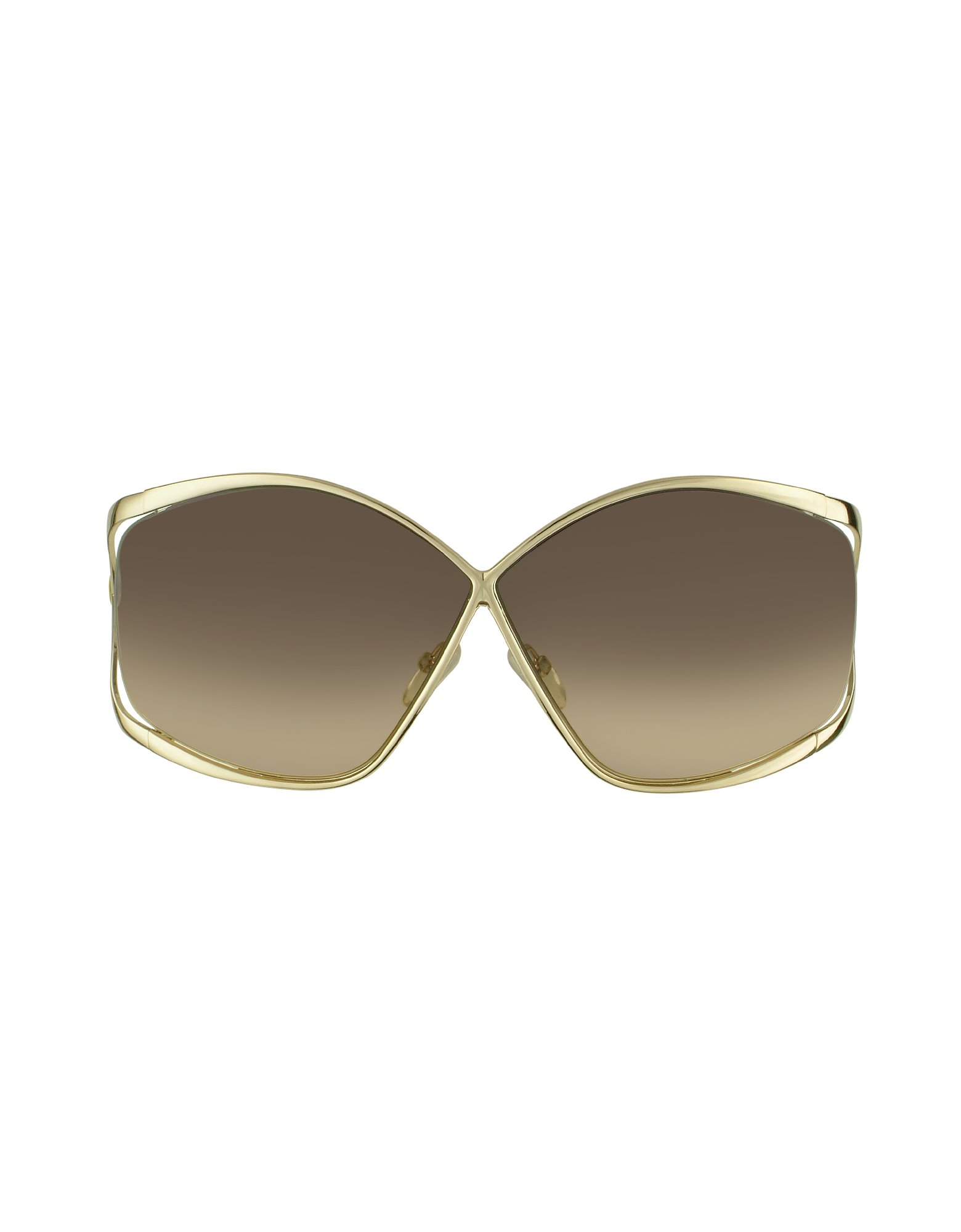 Dior Very Open Lens Signature Sunglasses in Gold Lyst