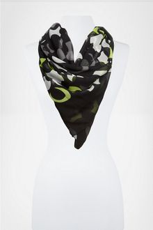 Diane Von Furstenberg Wash Chiffon Scarf 40x70 - Lyst