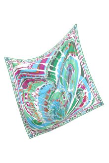 Emilio Pucci Wing - Silk Square Scarf - Lyst