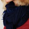 Free People Jack Frayed Scarf in Blue - Lyst