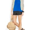 Haute Hippie Leather Shorts in Black - Lyst