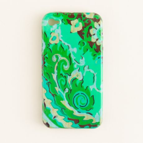 J.crew Printed Iphone 4 Case in Green (jade) - Lyst