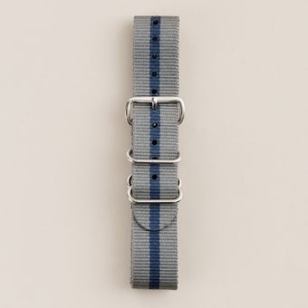 J.Crew Striped Watch Strap - Lyst