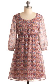 ModCloth When Stars Kaleidoscope Dress - Lyst