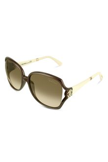 Roberto Cavalli Danubrite - Logo Squared Sunglasses - Lyst