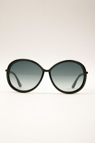 Tom Ford Clothide Sunglasses  01b in Black - Lyst