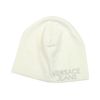 Versace Crystal Signature Wool Cap in White - Lyst